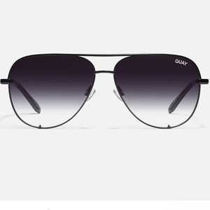 Quay High Key Extra Large Aviator Sunglasses